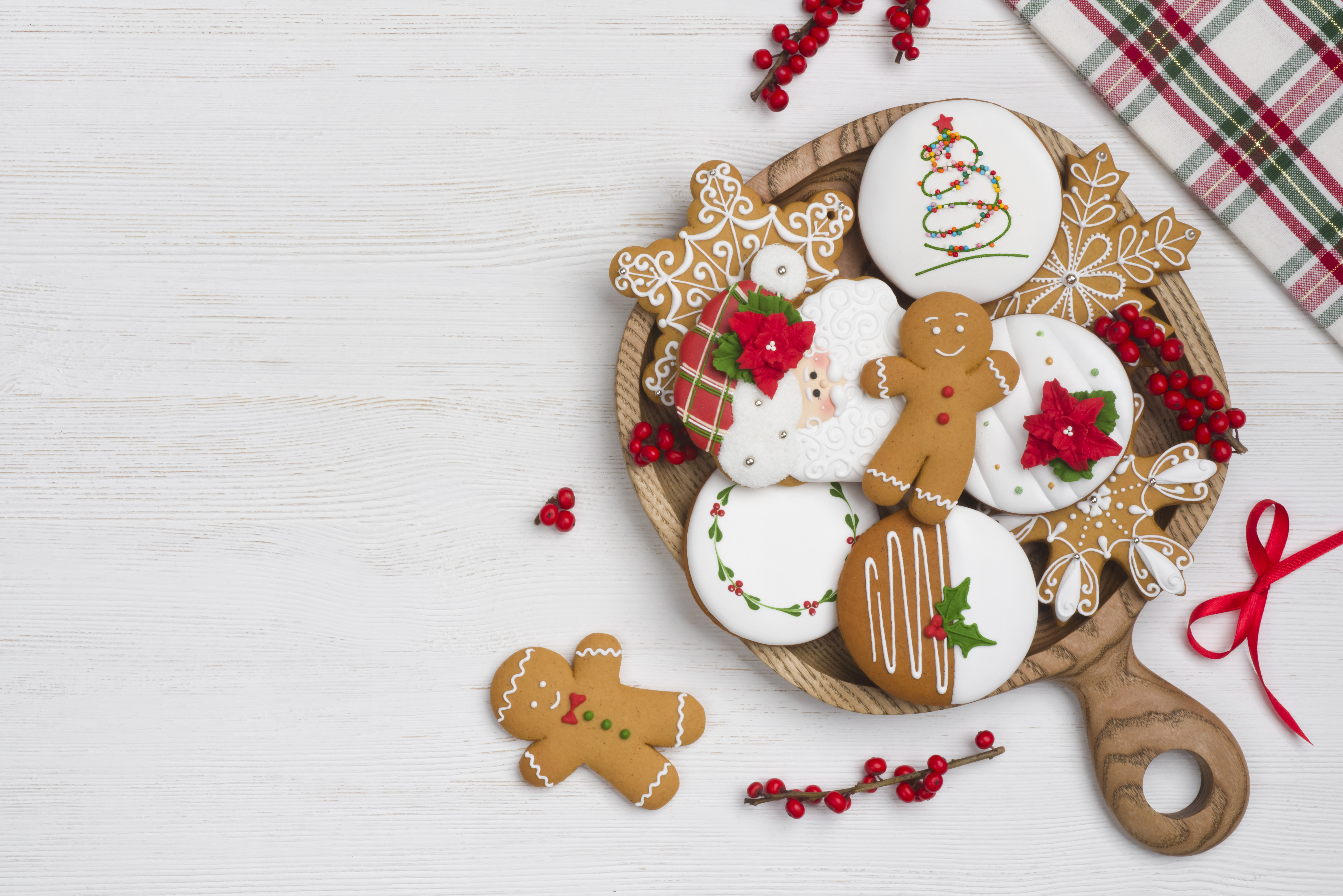 Galletas suaves y cremosas para compartir en Navidad