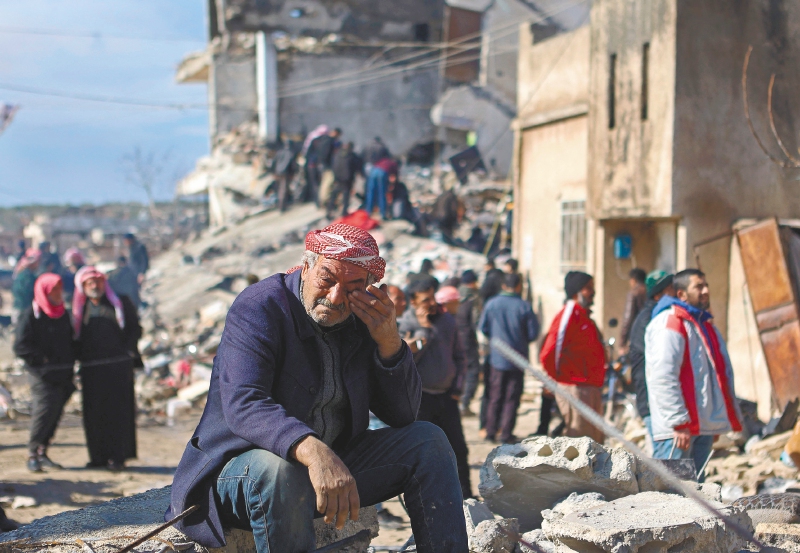La historia del fin del mundo: relato del terremoto en Siria