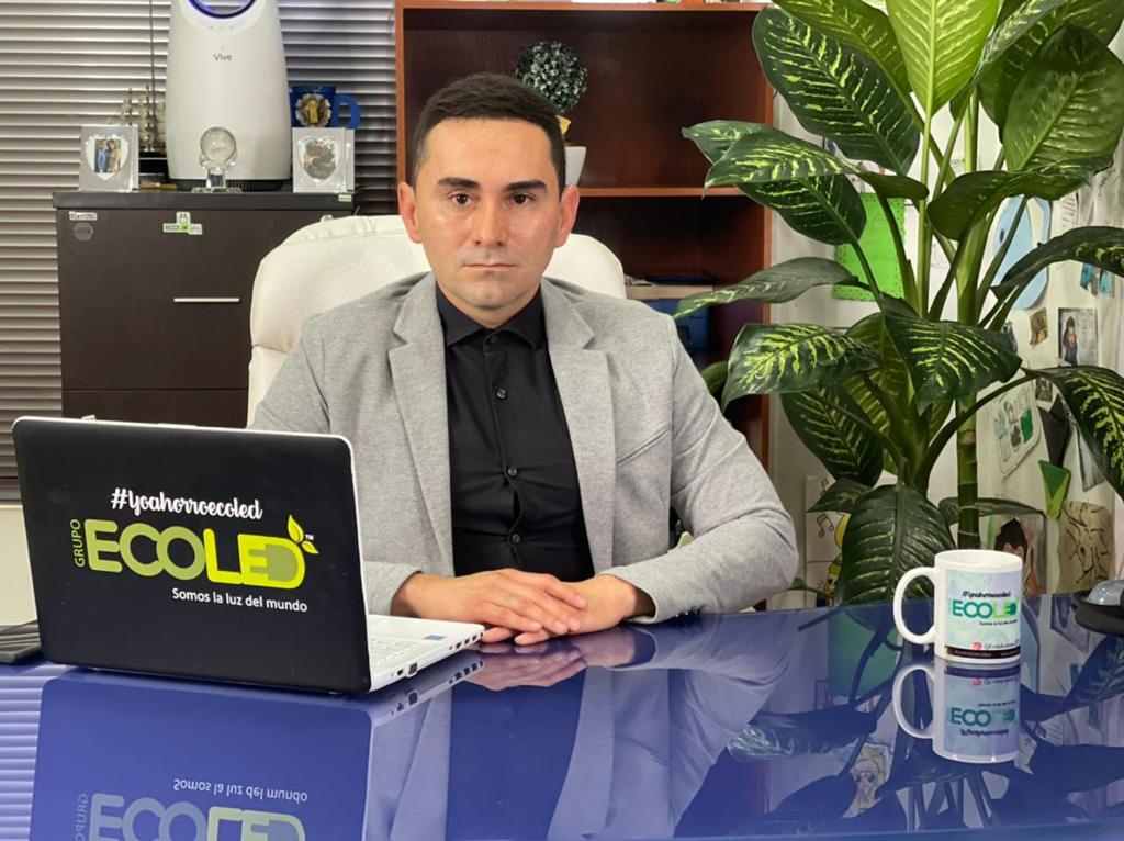 Edwin Andrés Hernández, CEO del grupo Ecoled.