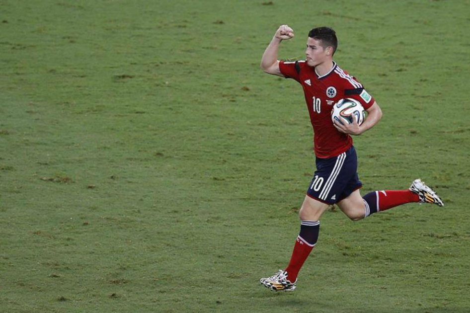 James Rodríguez resiste en la cima de goleadores