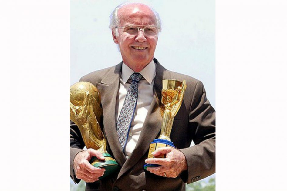 Zagallo, tetracampeón con Brasil, hospitalizado en Río