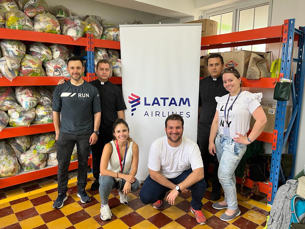 Avión Solidario, Latam Airlines Colombia