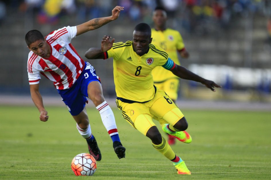 Colombia empató 1-1 con Paraguay. Foto: AFP