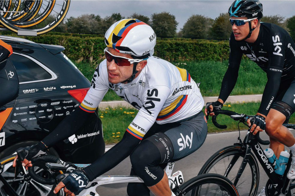 Sergio Luis Henao, sexto en la Amstel Gold Race