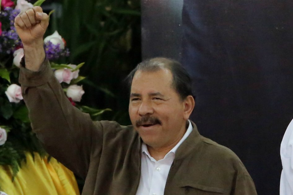 Daniel Ortega, presidente de Nicaragua.