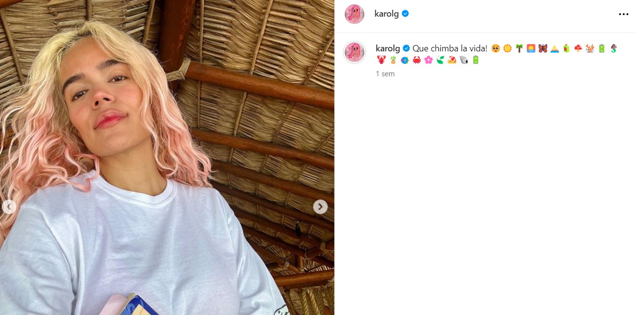 Estas son las mejores fotos de Karol G en vacaciones