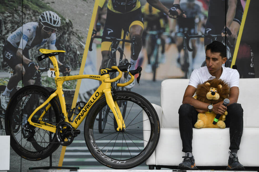 «Lo único que anhelo es seguir montando bicicleta como un niño»: Egan Bernal