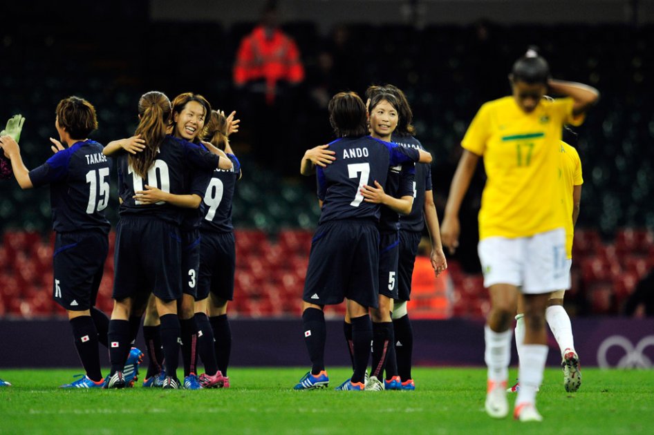 Japón eliminó a Brasil del fútbol femenino en Londres 2012