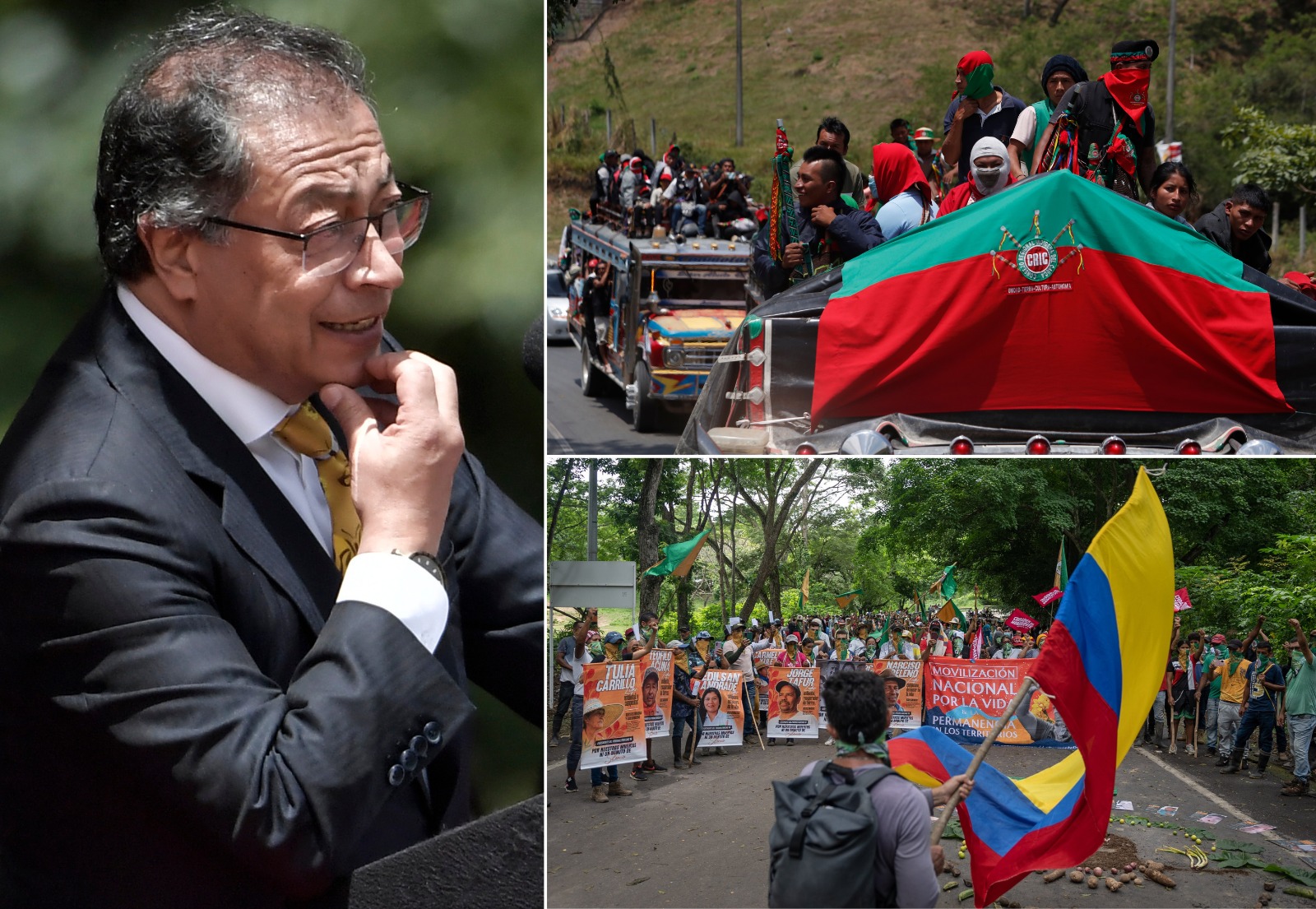 El giro en organizaciones sociales que apoyaron a Petro y protestan por soluciones