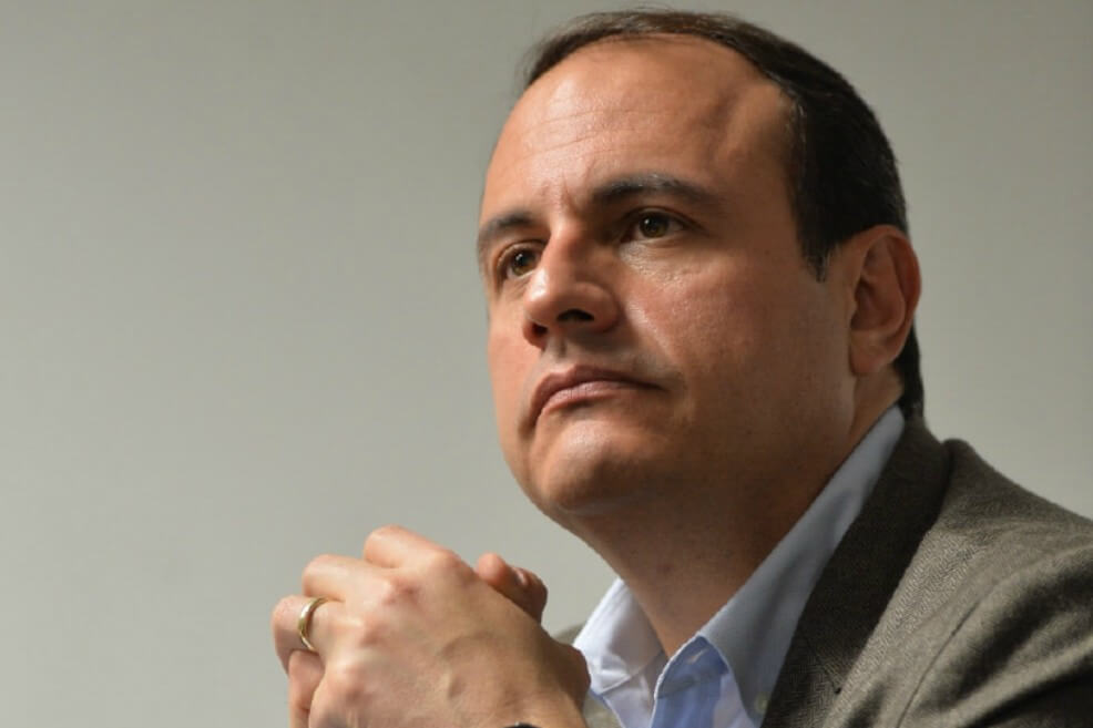 Patricio Espinosa es ecuatoriano, lleva 25 años en IBM, en donde se venía desempeñando como jefe de operaciones en Suramérica. / Diego Cuevas. 