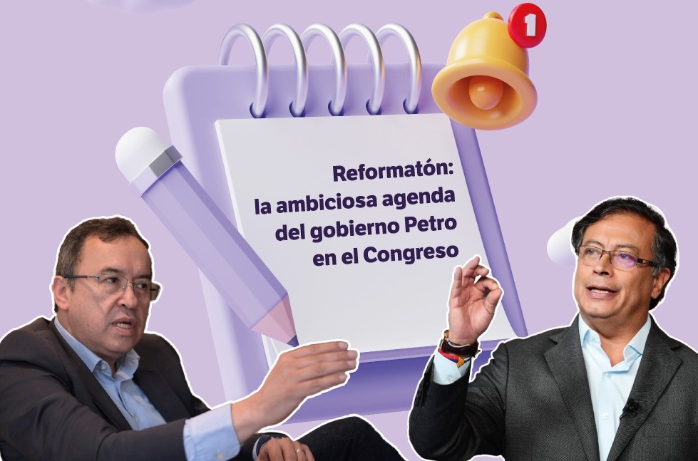 Infografía: la ambiciosa agenda del gobierno Petro en el Congreso