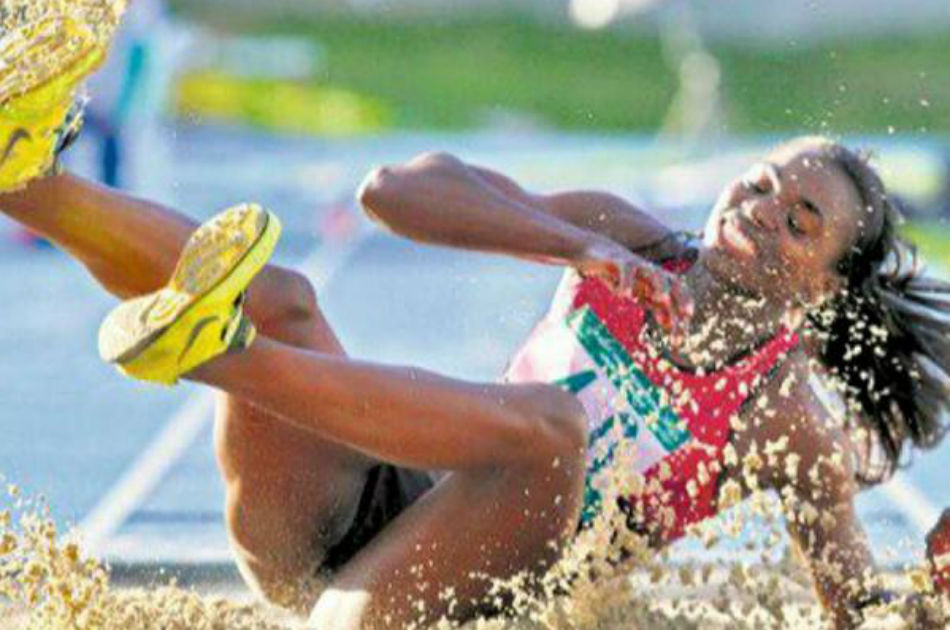 Caterine Ibarguen ganó en salto triple de la Liga de Diamante