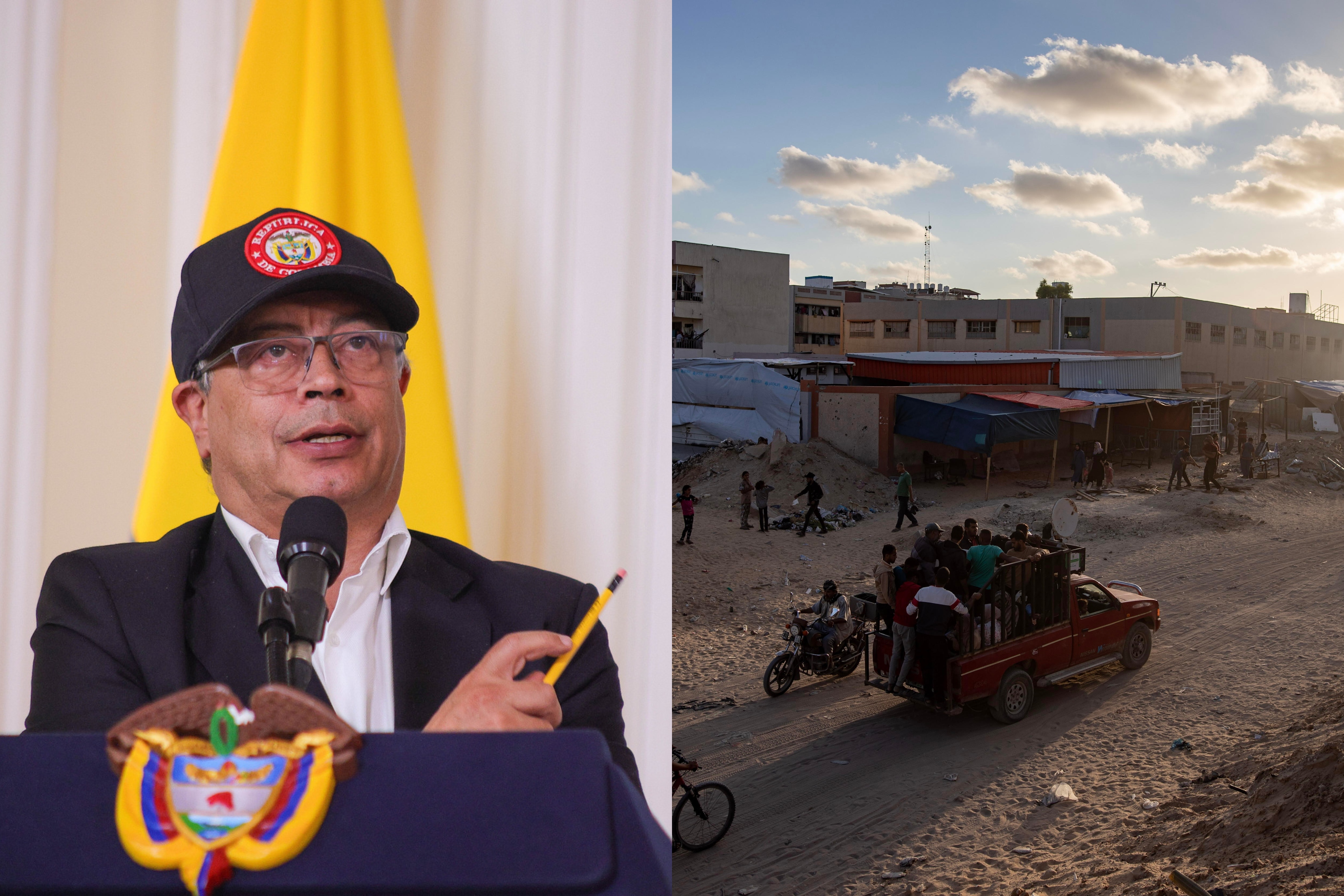 Petro anunció que Colombia estaría dispuesta a enviar personal médico a territorios palestinos