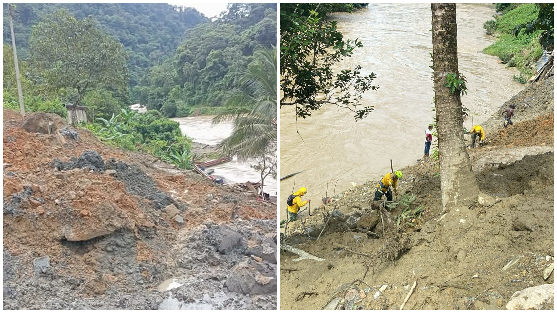 Así fue como vivieron la avalancha los habitantes de vereda del Cañon del Micay