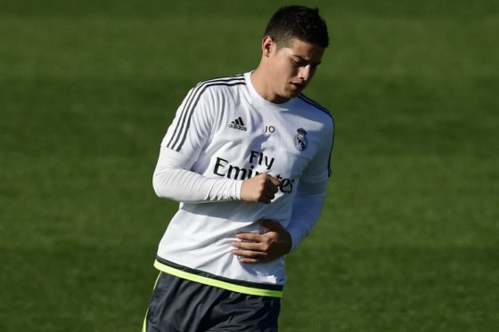 James Rodríguez, convocado para primer partido del año de Real Madrid