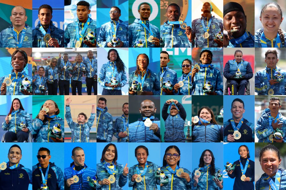 ¡Los paratletas colombianos son históricos e imparables!