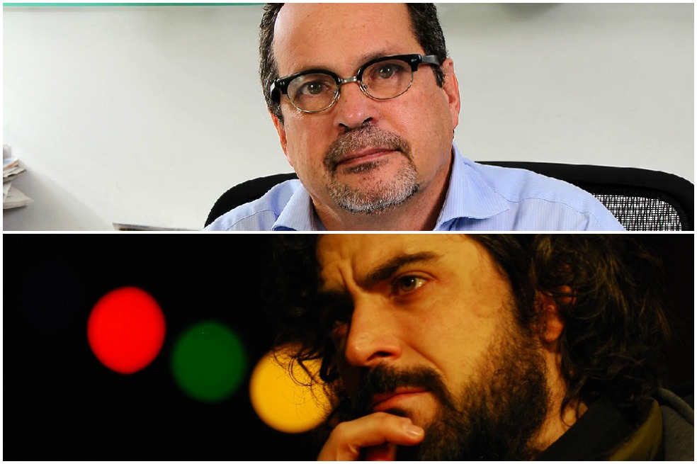 Marco Schwartz es, además, el director del diario barranquillero “El Heraldo”.  Álvaro Brechner, escritor, productor y director de  “Mr. Kaplan”.  / Foto tomada de www.fnpi.or, Prensa Mr. Kaplan