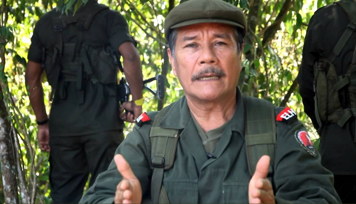 Eln nombra a alias Gabino como miembro de su delegación de paz en La Habana