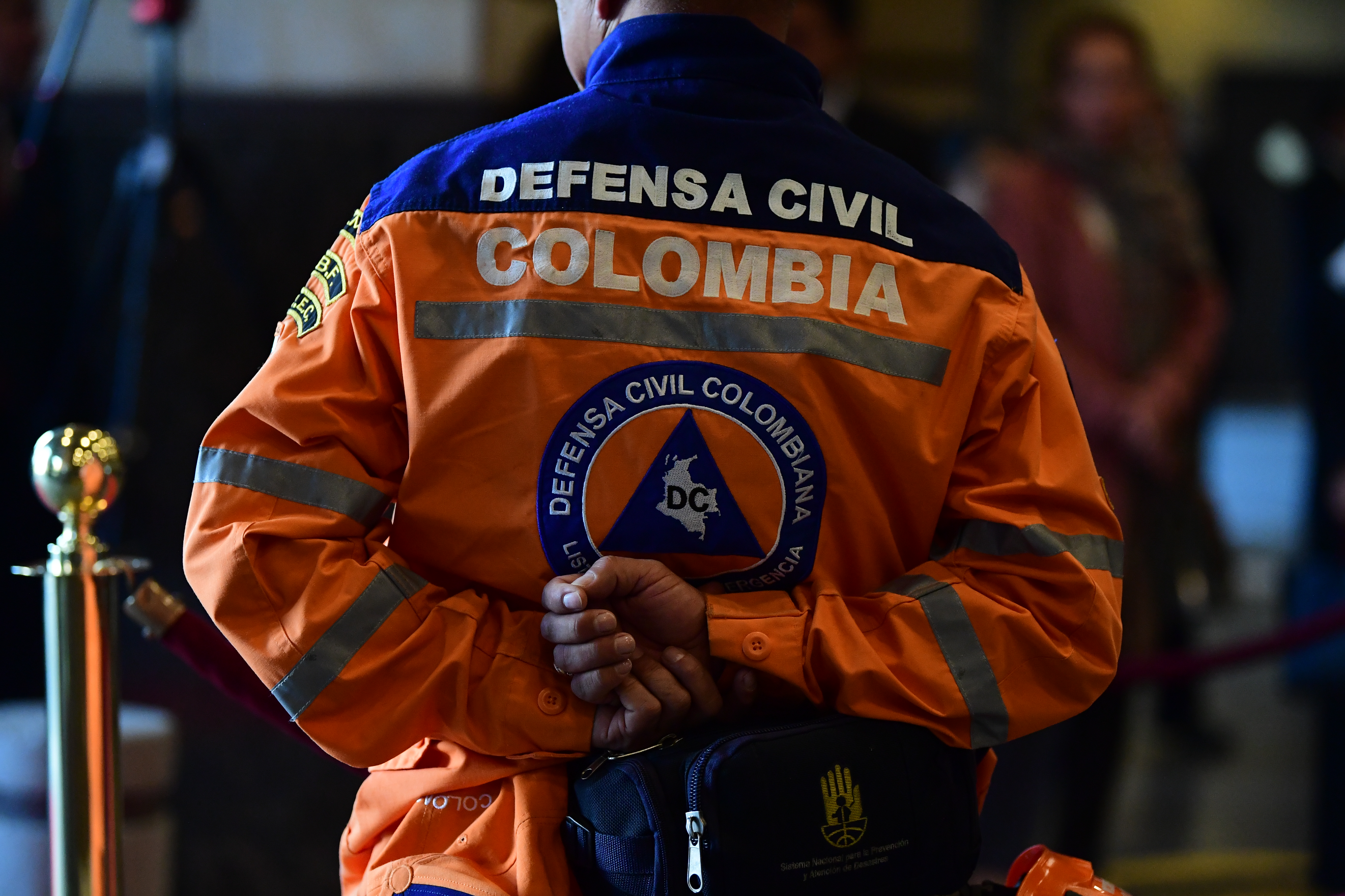 Voluntario rescatista al momento del atentado del Nogal y quien fue una de las primeras personas en llegar al lugar del atentado, hoy hace parte de la Defensa Civil