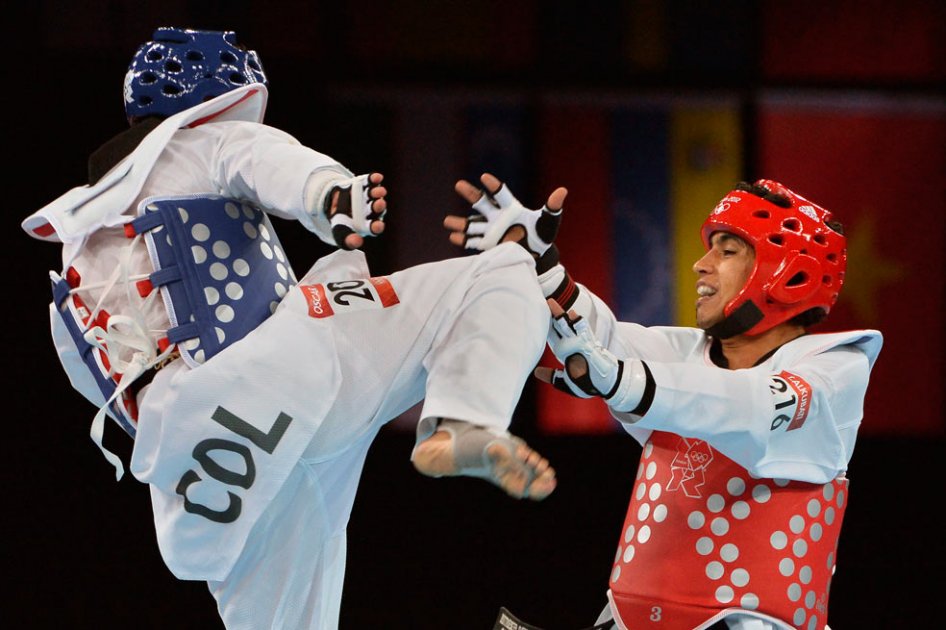 Oscar Muñoz Oviedo pasó a la semifinal de Taekwondo