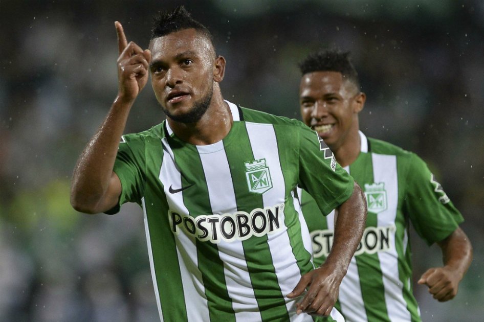 Miguel Ángel Borja y el que puede ser el mejor gol de la Copa Sudamericana