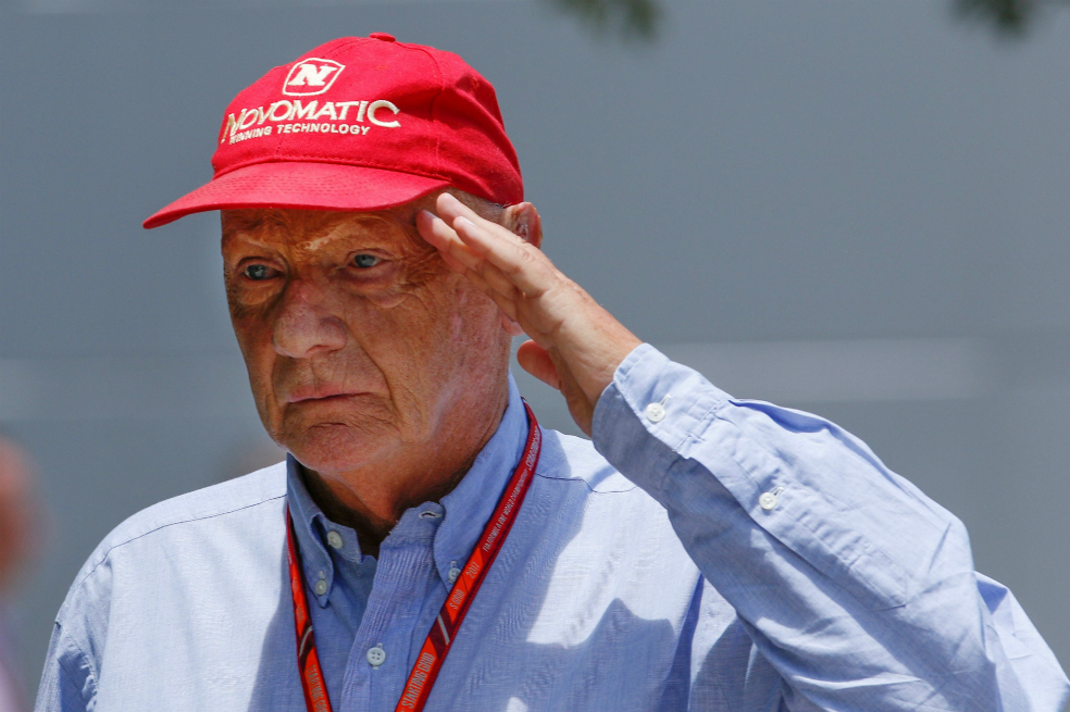 Niki Lauda evoluciona de forma «muy satisfactoria» tras trasplante de pulmón