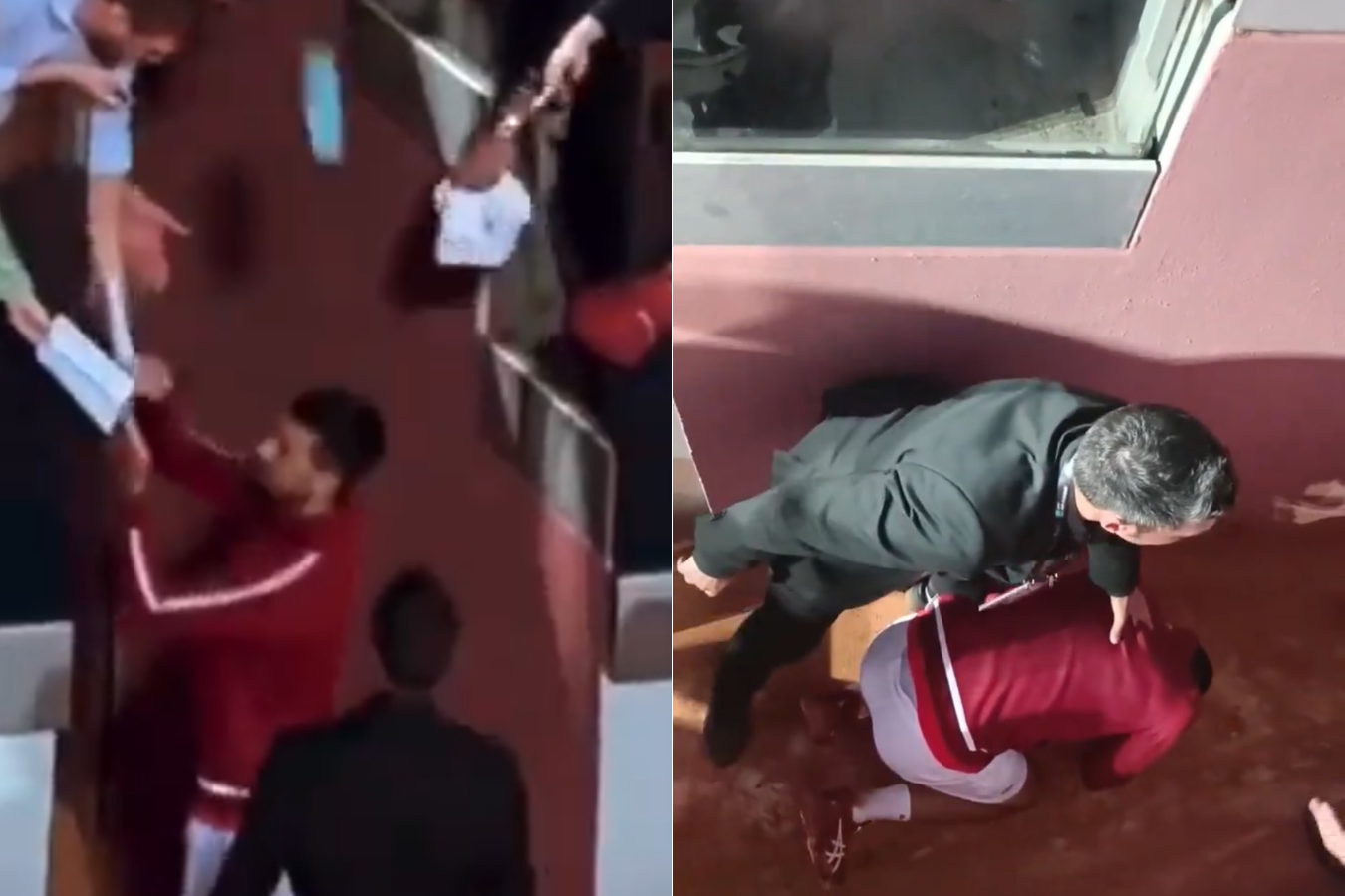 Djokovic recibió un golpe en la cabeza con una botella que cayó desde las gradas