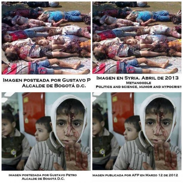 En redes sociales circulan imágenes falsas de la situación en Gaza