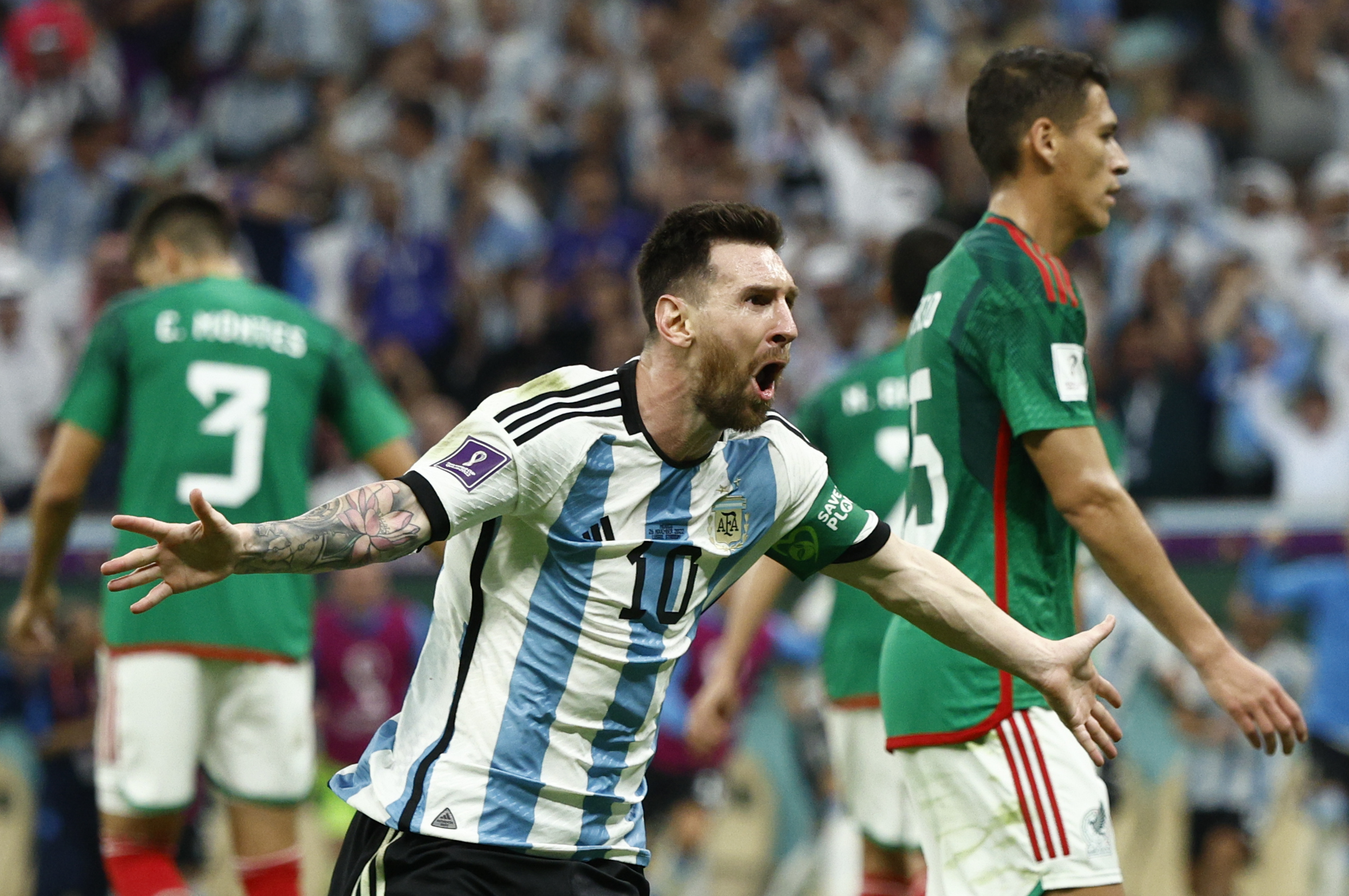 ¿Cómo quedan las cuentas para clasificar en el grupo de Argentina y México?