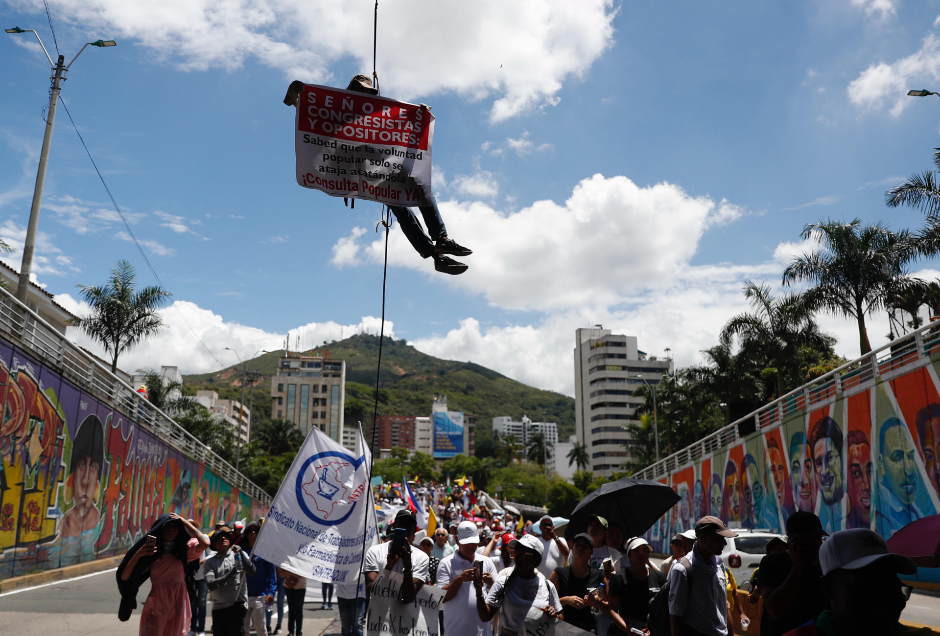 Marchas y manifestaciones para esta semana en Bogotá