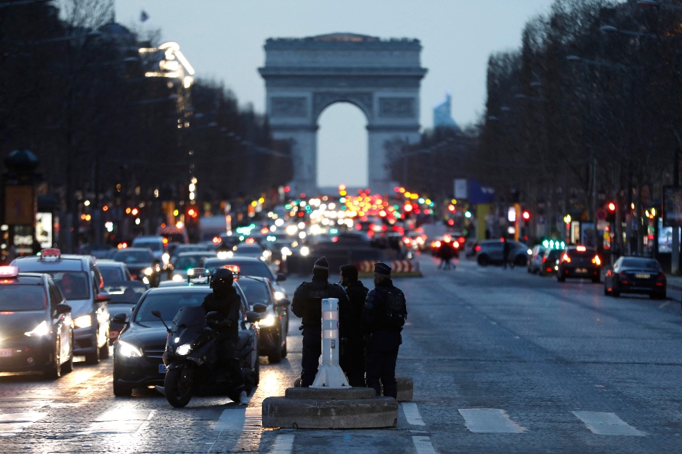 Coronavirus en Francia, protestas anticovid 19