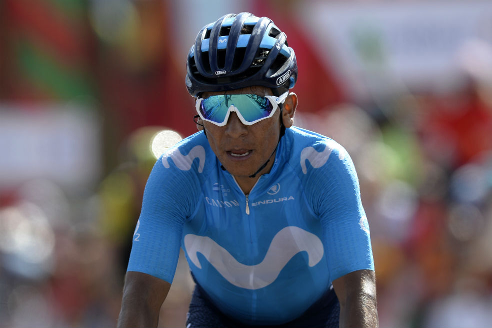 Nairo impone récord en el ascenso a La Camperona