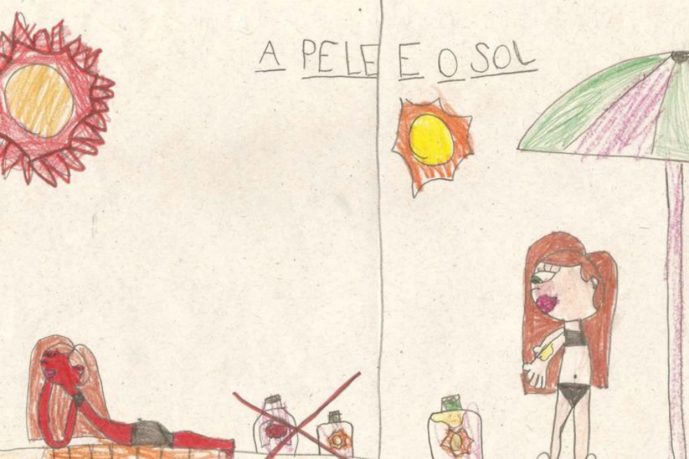 Comics contra el cáncer de piel en niños