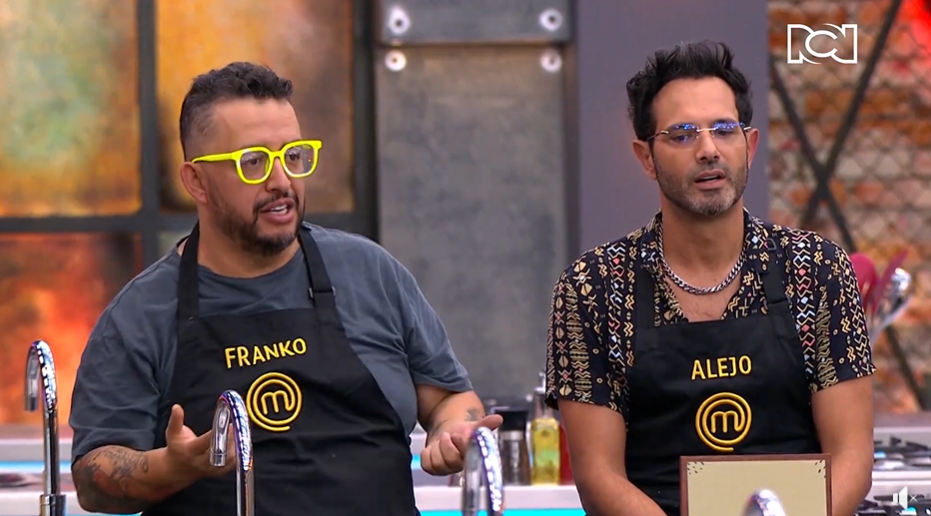 Alejandro Estrada habló de Cony Camelo y Franko y su real participación en MasterChef