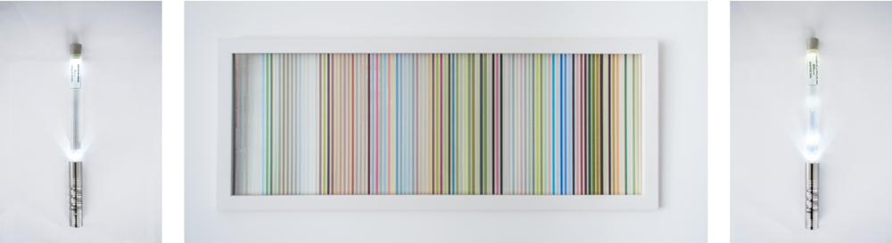 Ficha técnica. Paleta de color del río Magdalena
Proyecto RIVAL
Instalación fotográfica, Sonido y Muestras de agua.
Felipe Rodríguez, Fernando Barrera, Santiago Rodríguez y Tomás Silva
Fundación 4-18
2016 - 2018
/ Archivo Fundación 4-18
