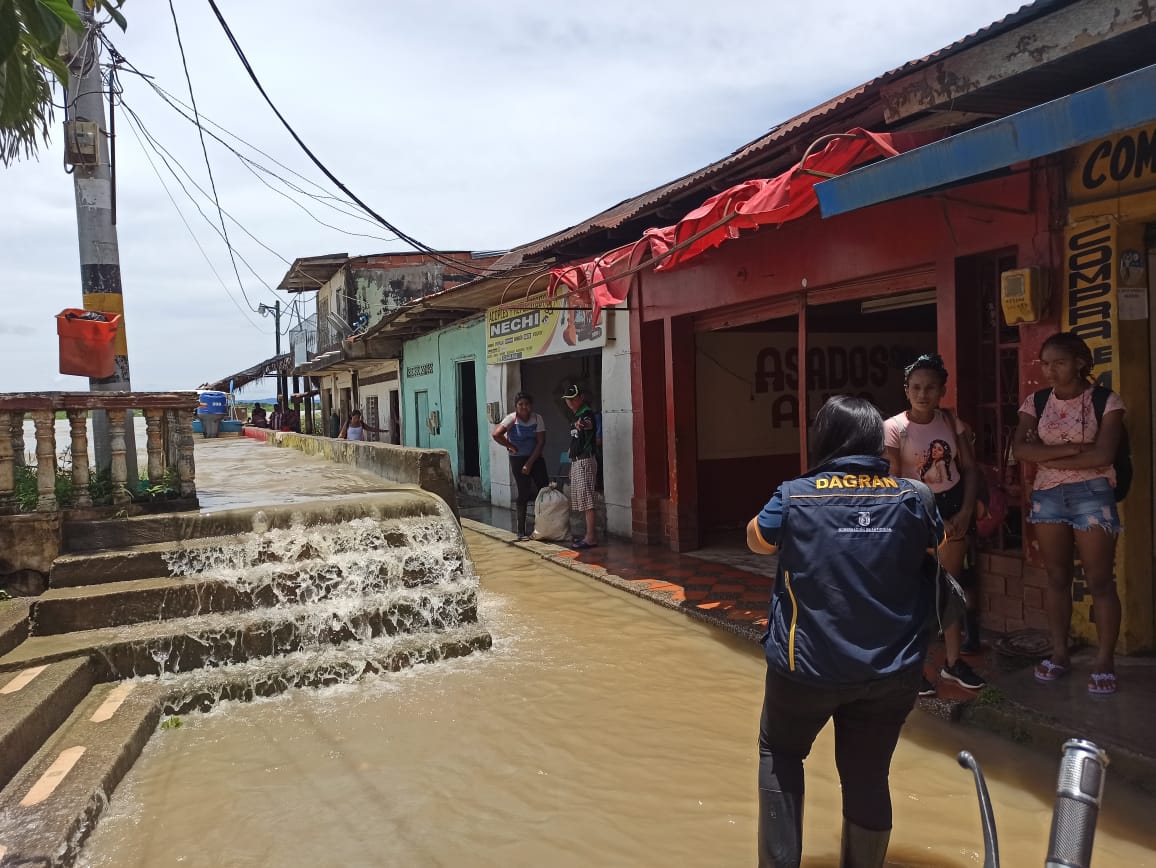 Fuertes lluvias provocaron deslizamientos e inundaciones en Segovia, Antioquia