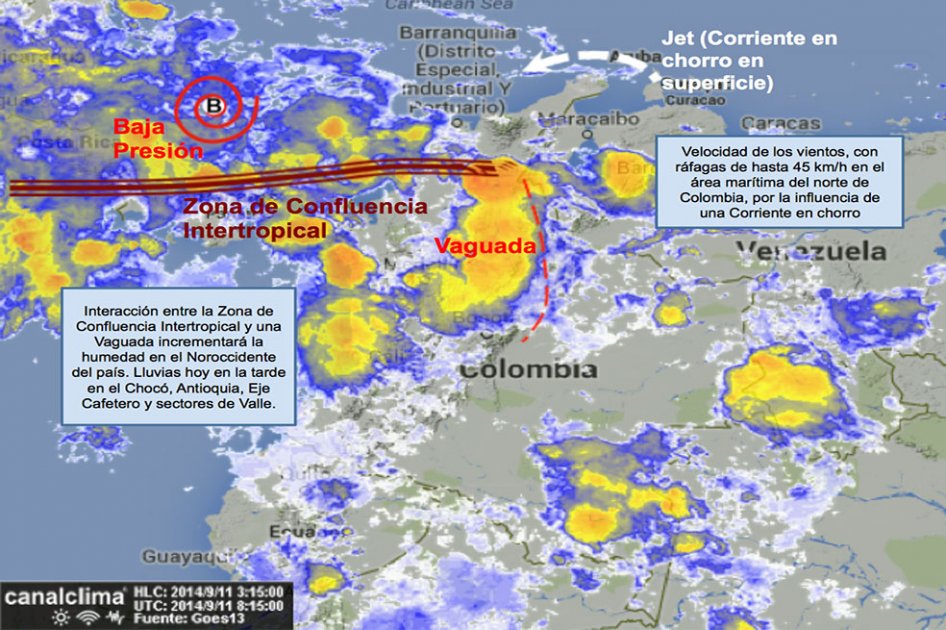 Pronóstico del clima para este 11 de septiembre