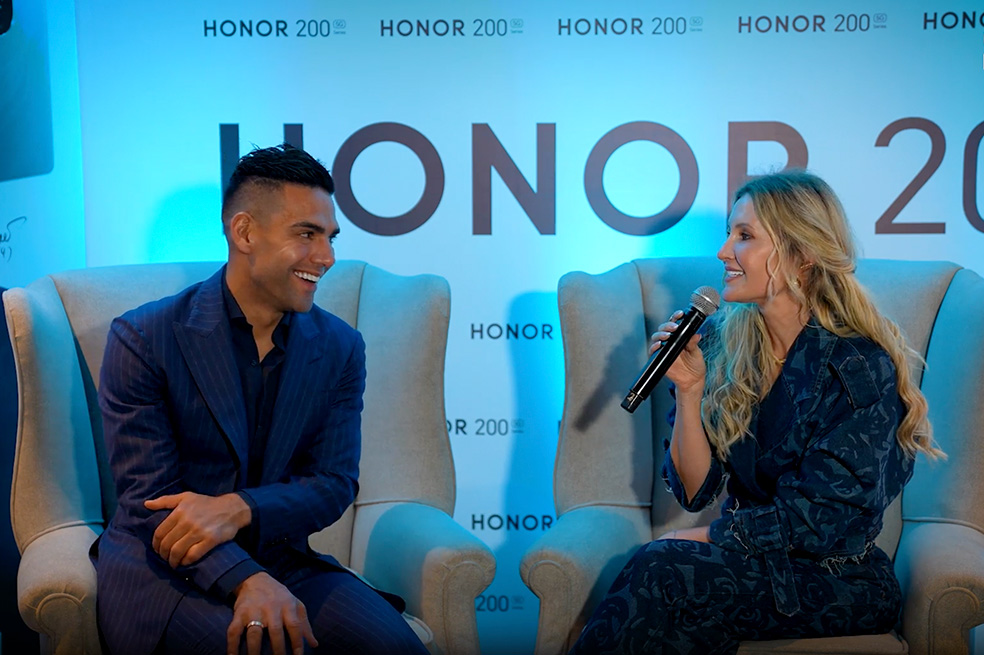 HONOR 200 y Radamel Falcao una combinación ganadora