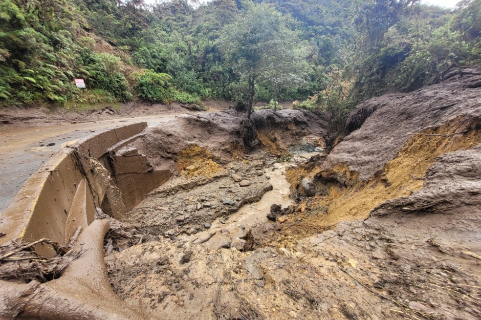 Avenida torrencial y deslizamientos en Nariño: una persona herida y 219 afectadas