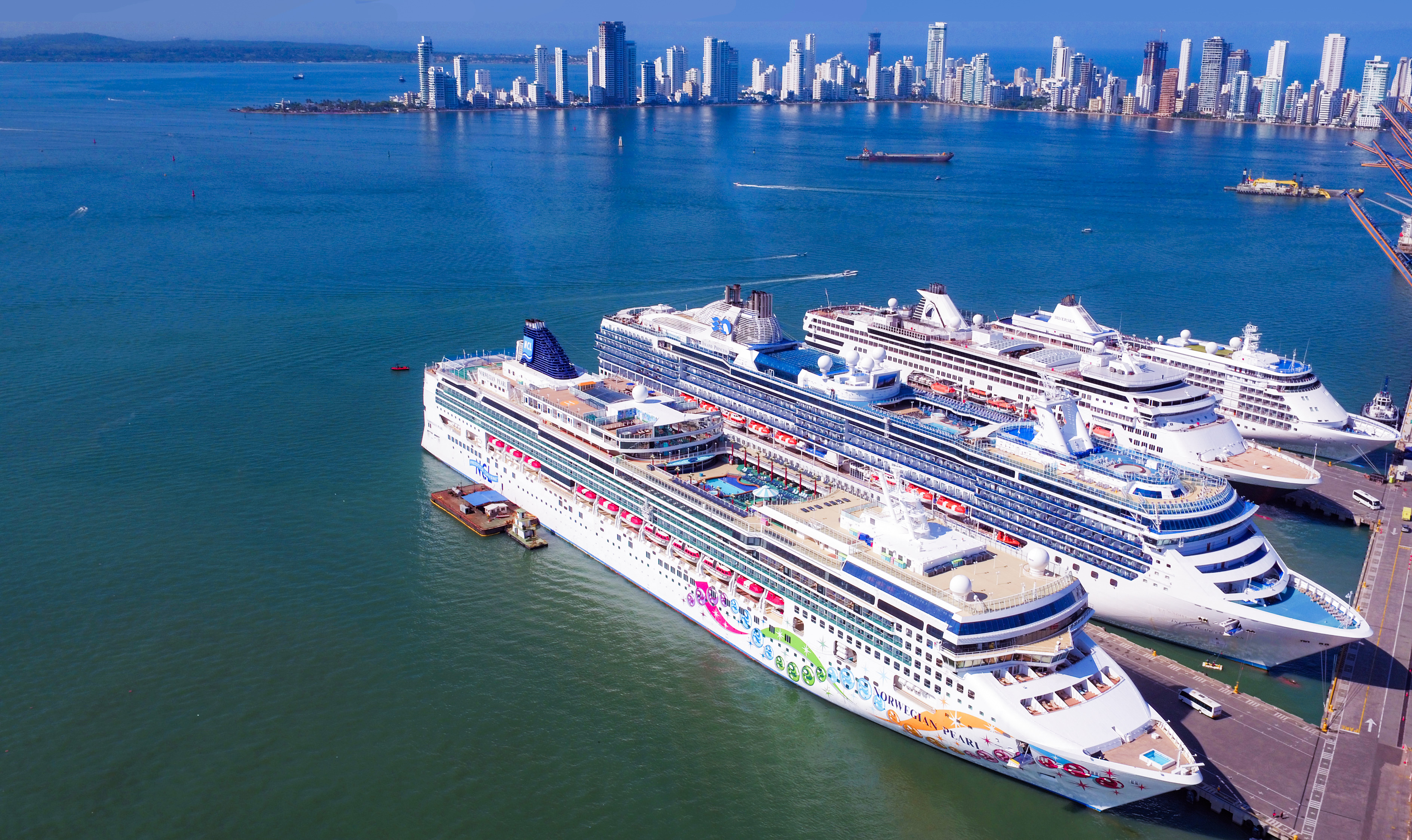 Así ha aumentado la llegada de cruceros internacionales a Colombia