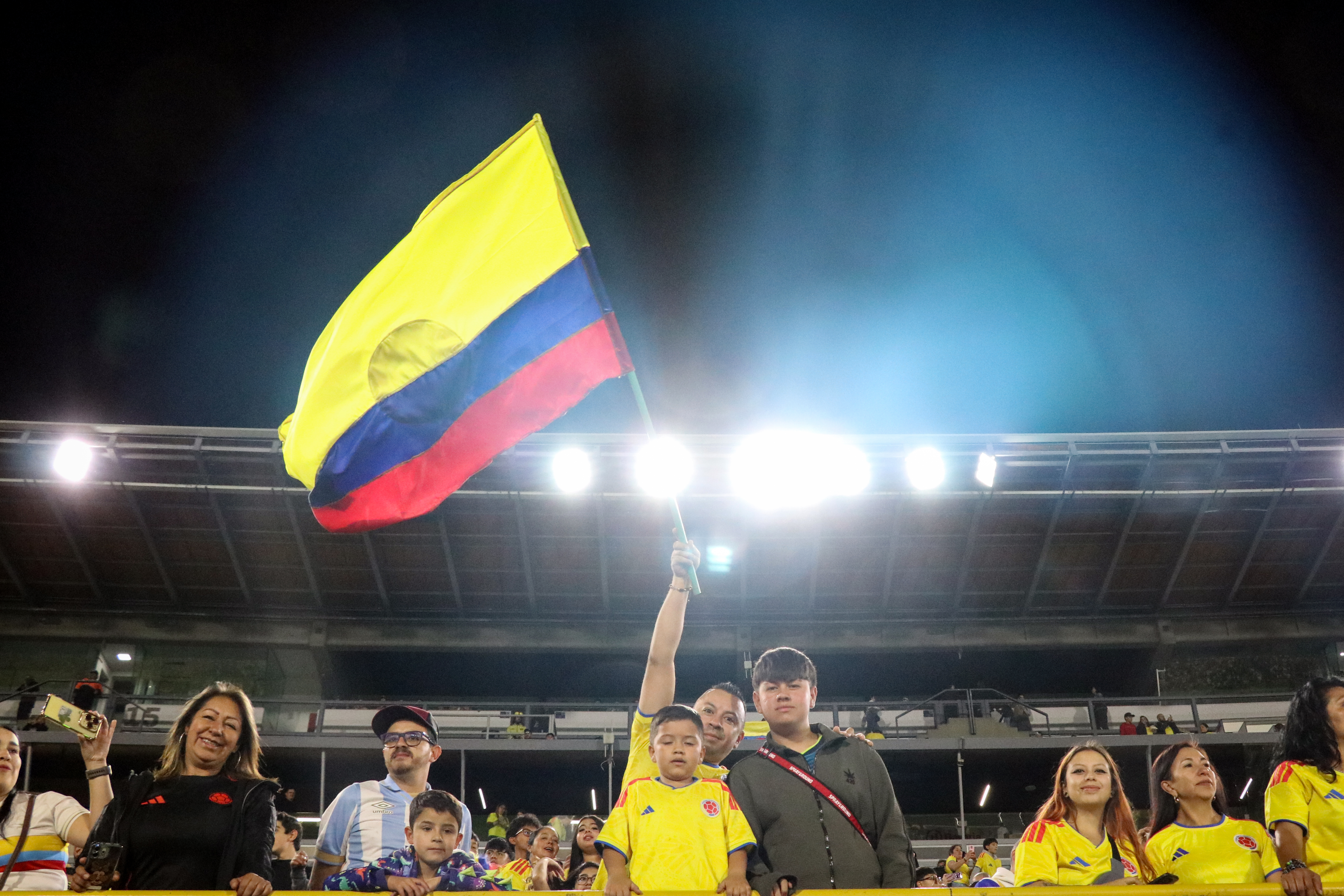 Partido benéfico Levantemos a Colombia.