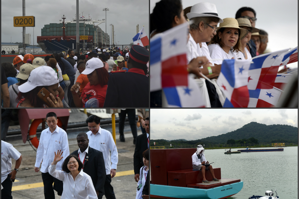 Galería de imágenes de la apertura del nuevo canal de Panamá