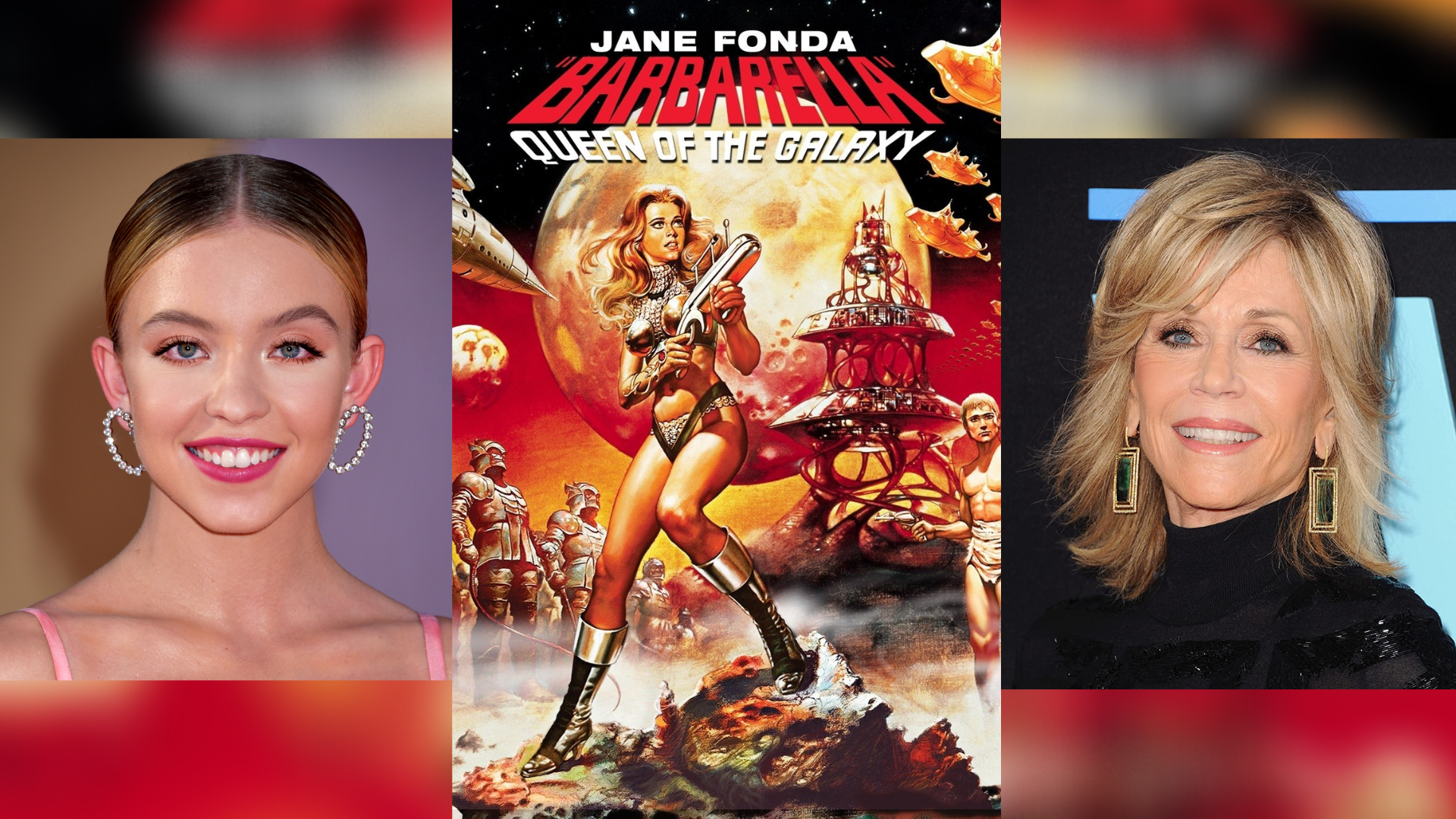 Jane Fonda confesó que se siente preocupada por el remake de “Barbarella”