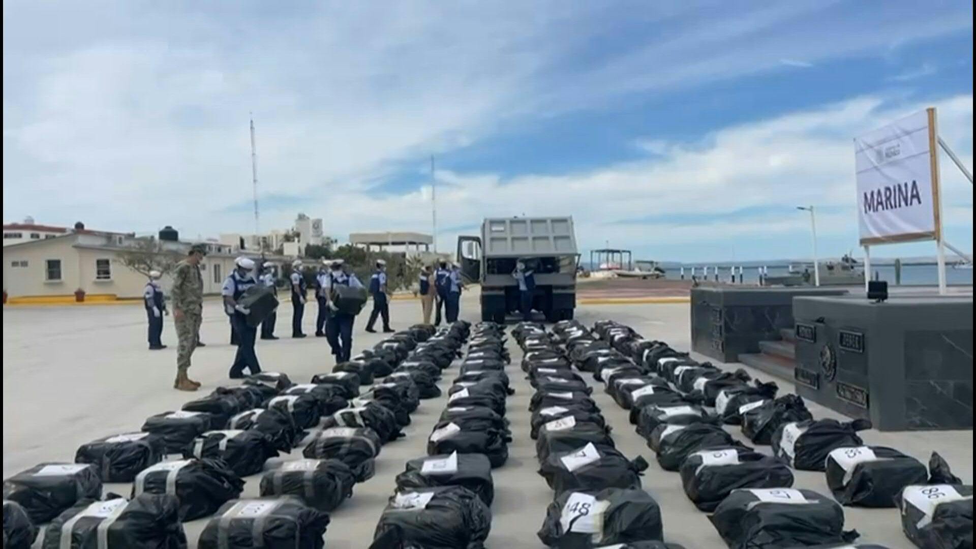 Incautan cocaína en operación coordinada entre México y EE. UU.