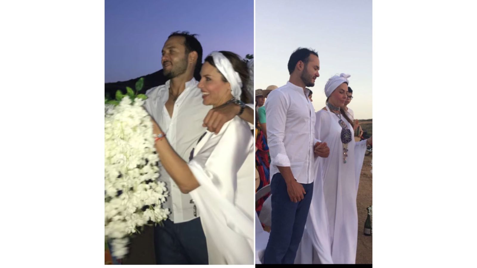 Paula Andrea Betancur cumplió aniversario de bodas y se volvió a casar. Así fue la ceremonia