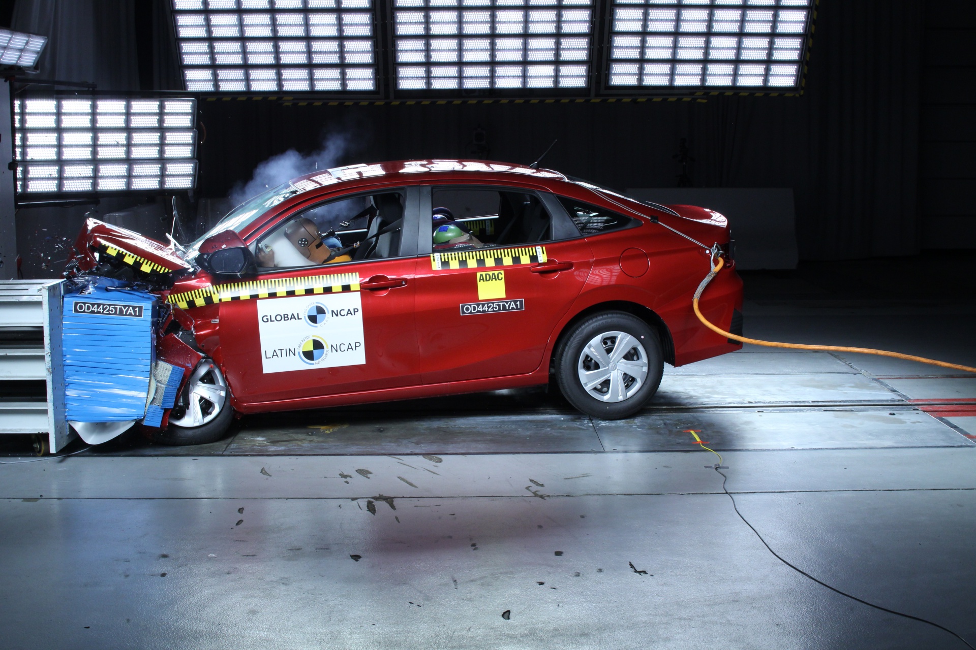 Nuevas pruebas de Latin NCAP revelan contrastes entre modelos de cinco y dos estrellas