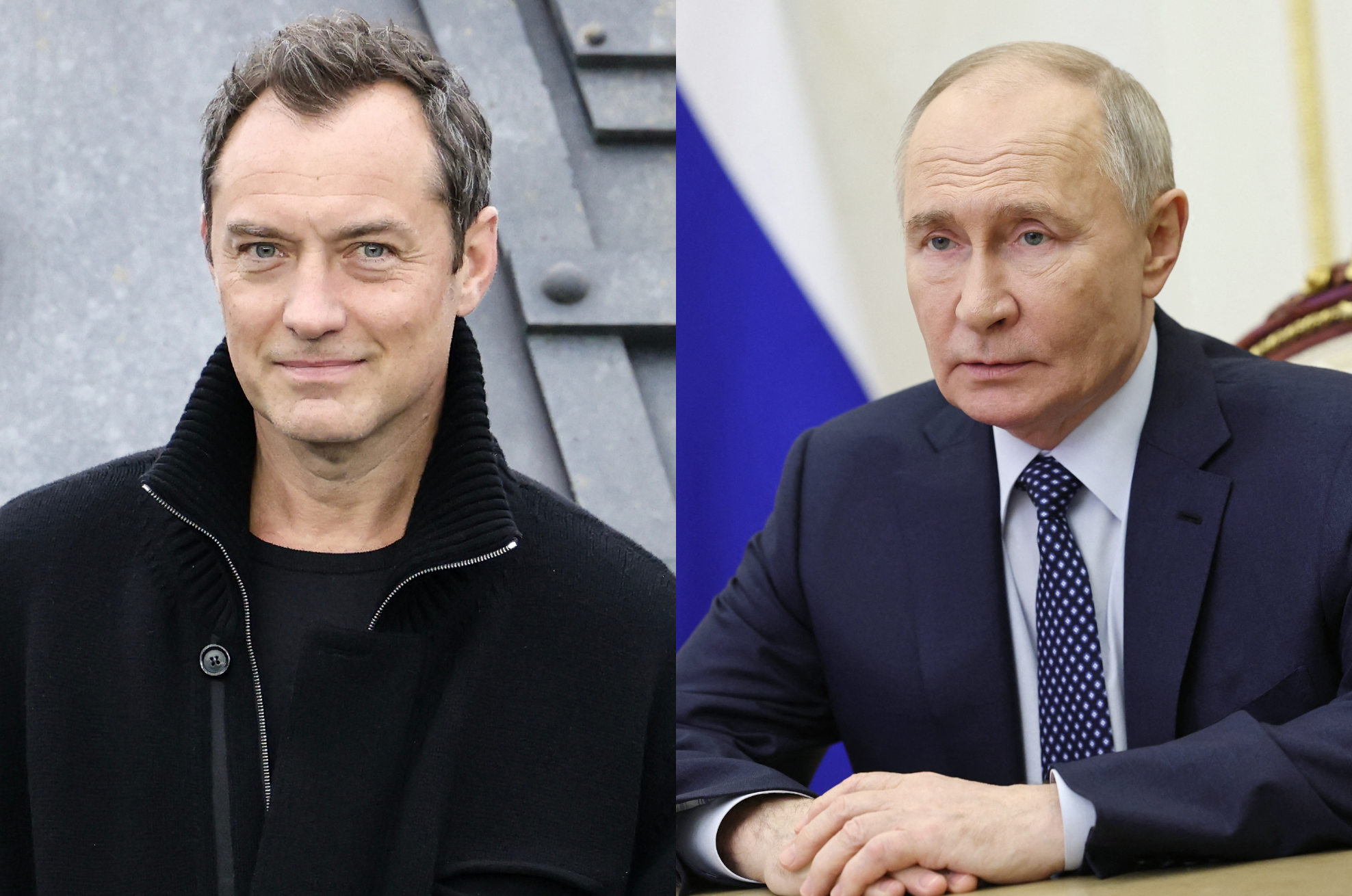 Jude Law será Vladímir Putin en una película: el Kremlin dice que no hubo contacto