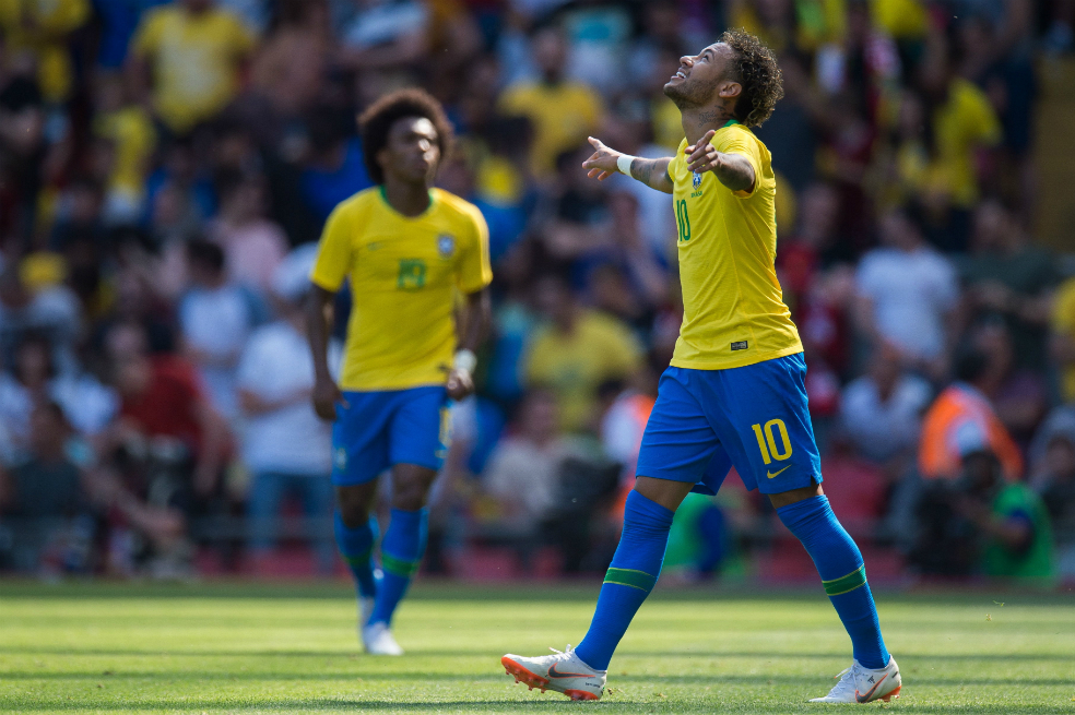 Neymar regresó luego de tres meses: marcó en el triunfo 2-0 de Brasil a Croacia