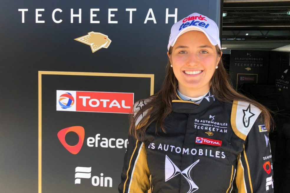 Tatiana Calderón consiguió el segundo mejor tiempo en entrenamientos de la Fórmula E