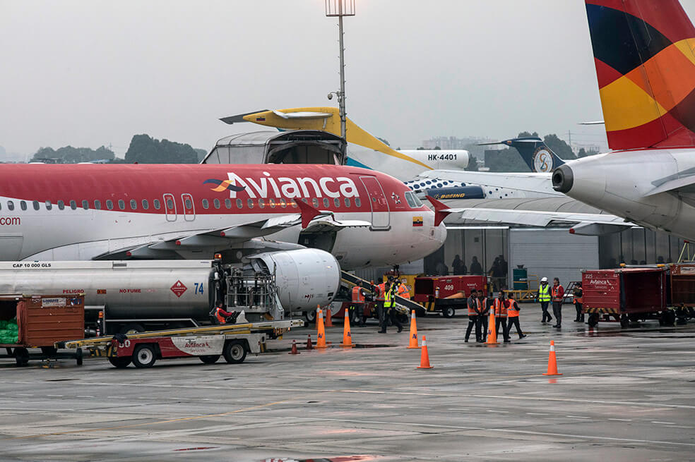 Bonos de Avianca en estrés financiero tras advertencia de S&P